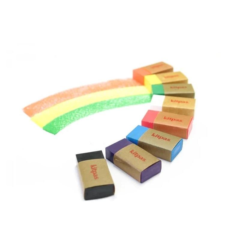 كيتباس - ألوان شمعية للزجاج والنوافذ 8 ألوان