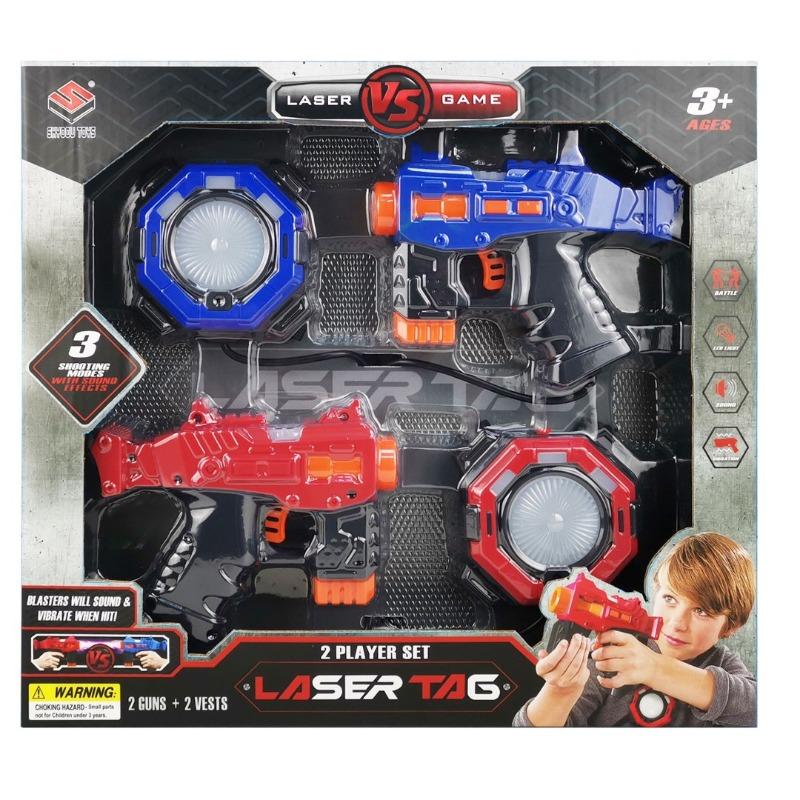 Vests And Laser Guns - Blue