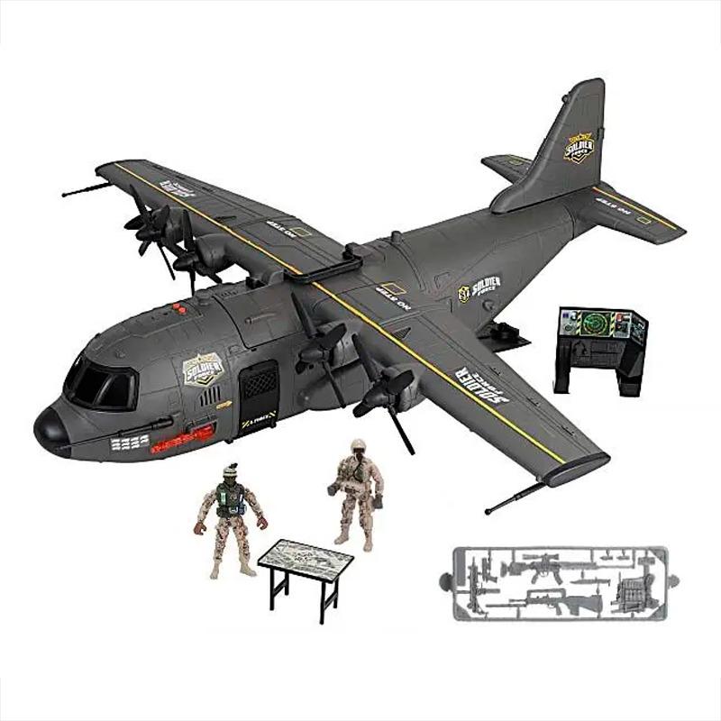 Chapmei Soldier Force Hercules Cargo Plane Playset