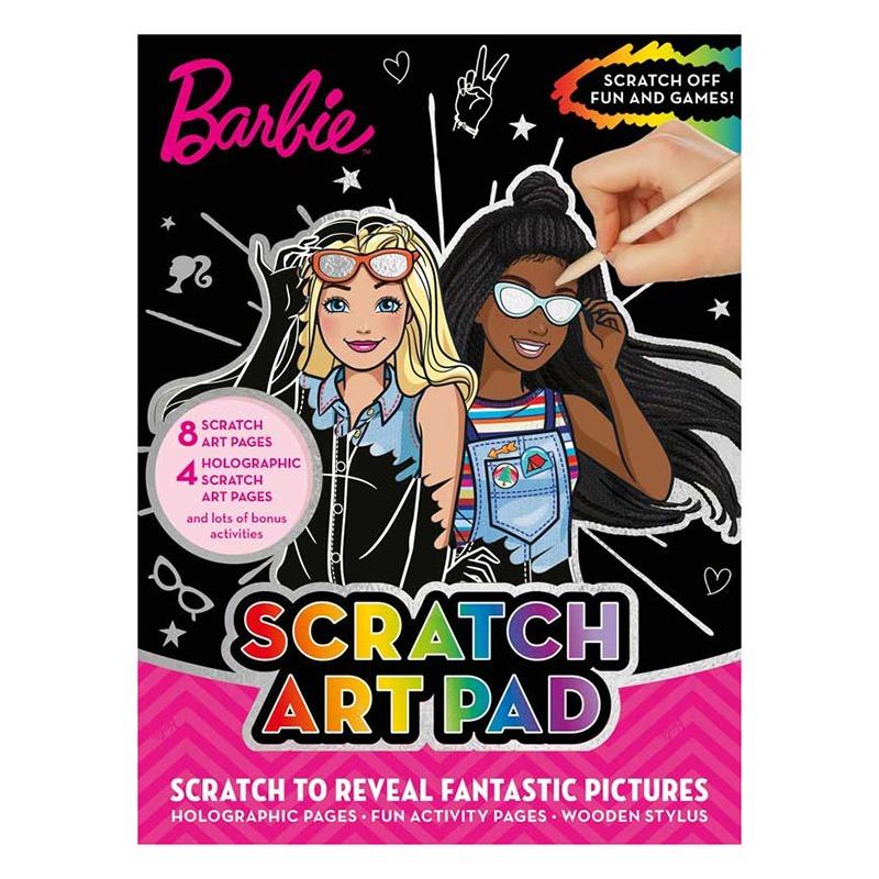 Barbie Scratch Art Pad