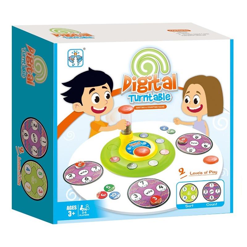 Digital Turntable Sorting And Counting Game