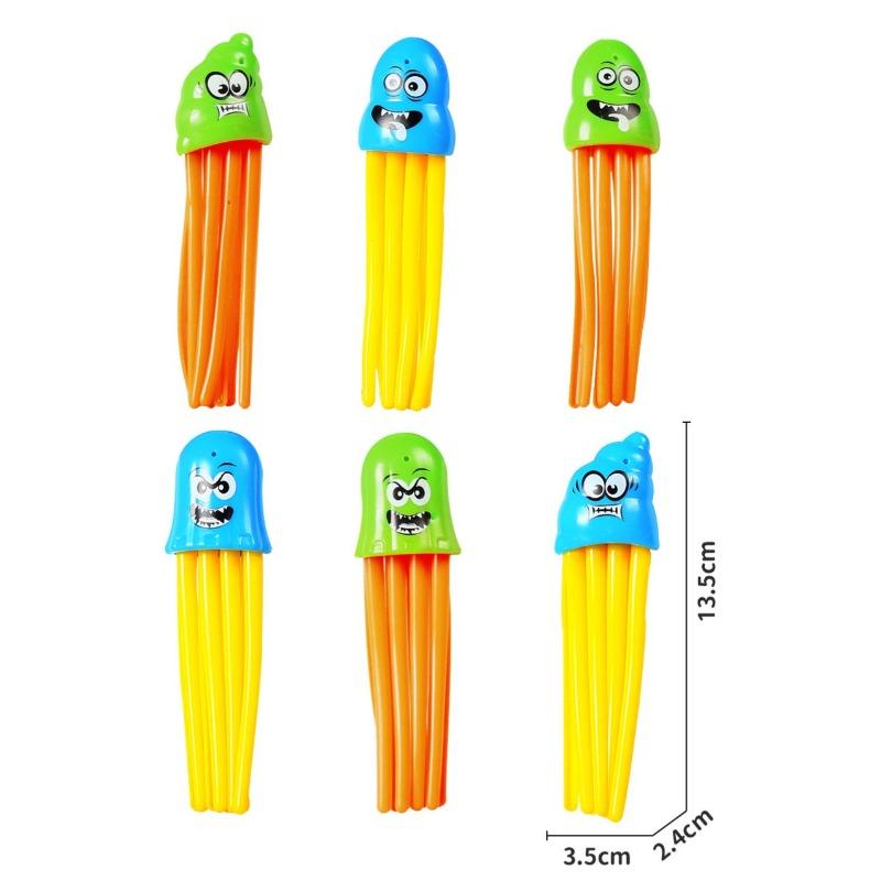 موندو - لعبة غطس بتصميم الحبار السريع 6 قطع