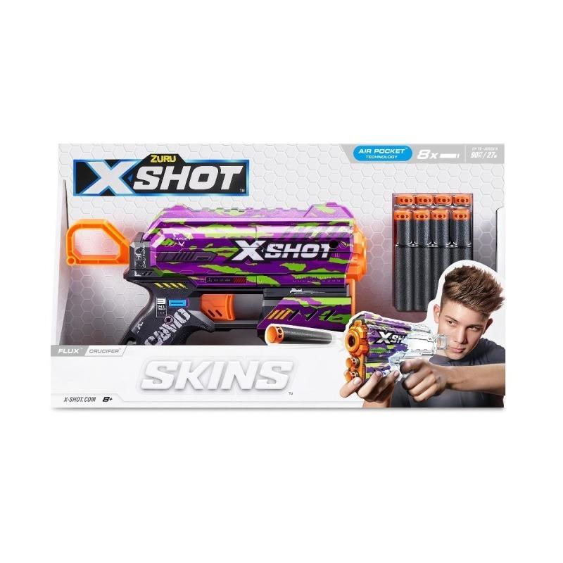 Boys Adventure Bundle (X-Shot Skins Flux Toy Blasters + Razor Scooter Electric E200)