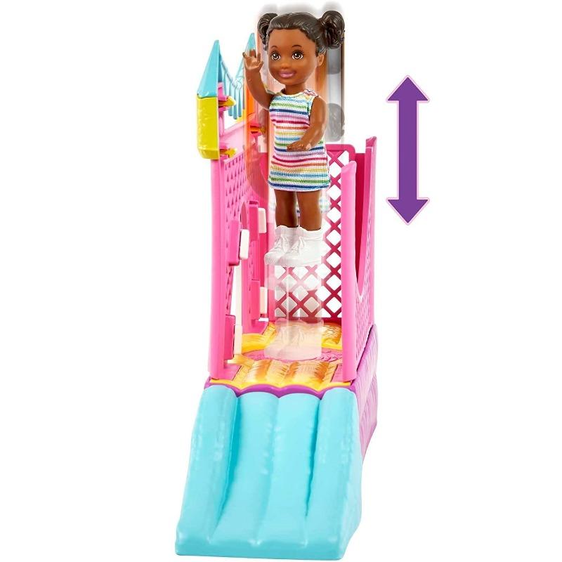 Barbie Skipper Babysitters Bounce House Playset