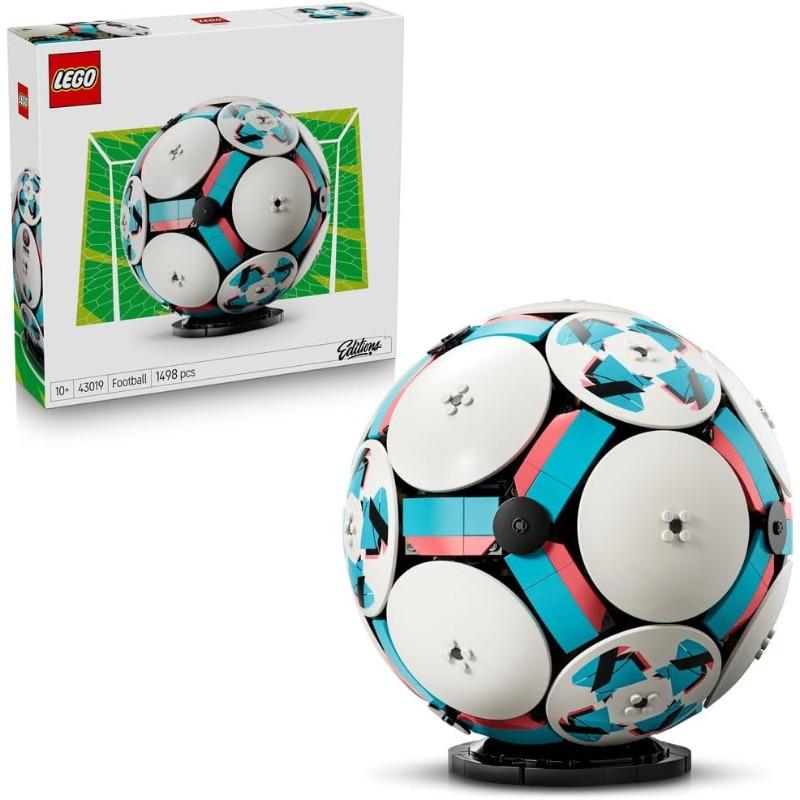 LEGO Football 3D Display Model with Interactive Mini Stadium