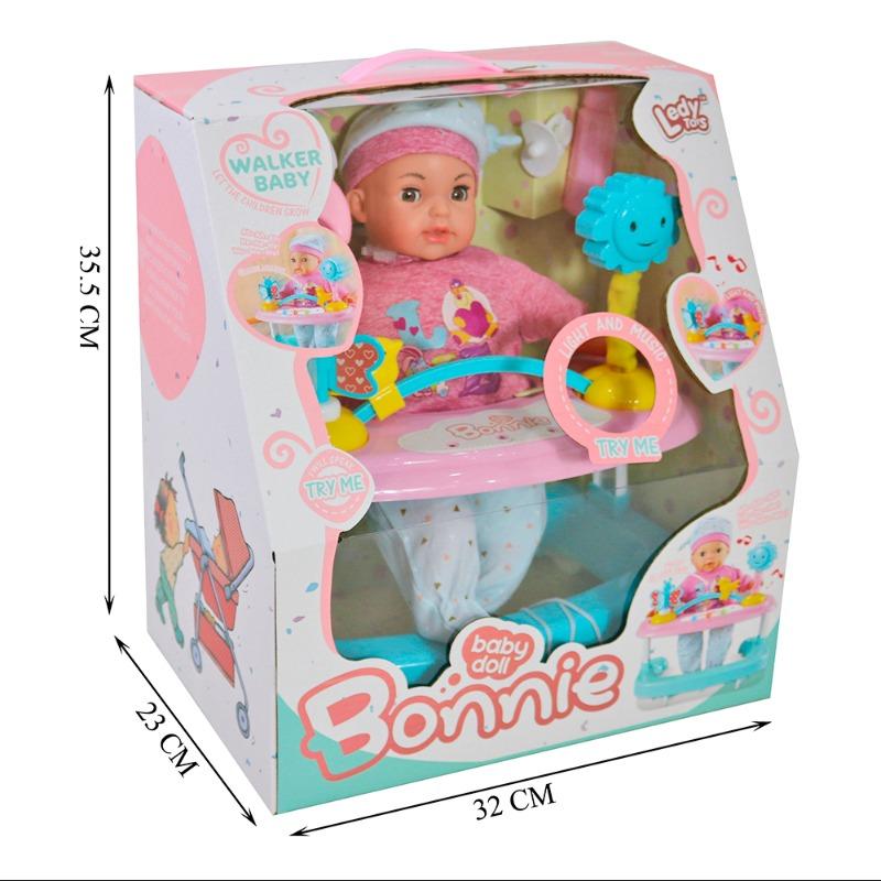 Bonnie Baby Doll Set with Baby Walker