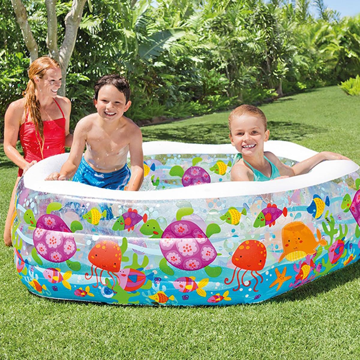 Intex Swim Center Ocean Reef Inflatable Pool