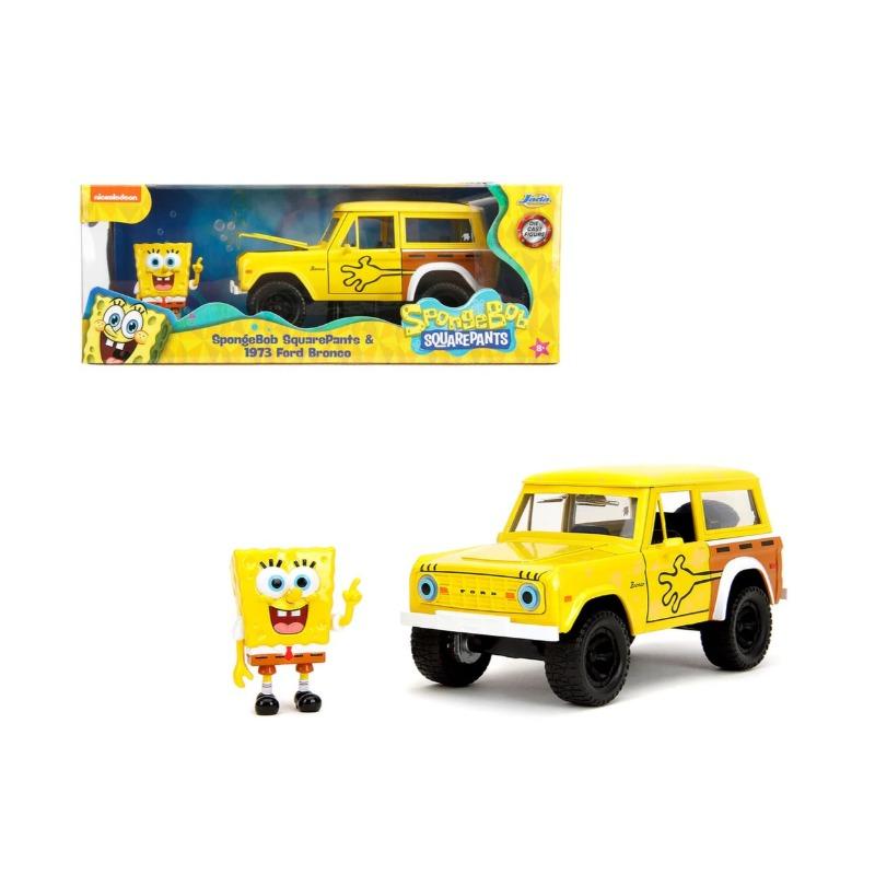 Jada Toys Sponge Bob 1973 Ford Bronco 1:24