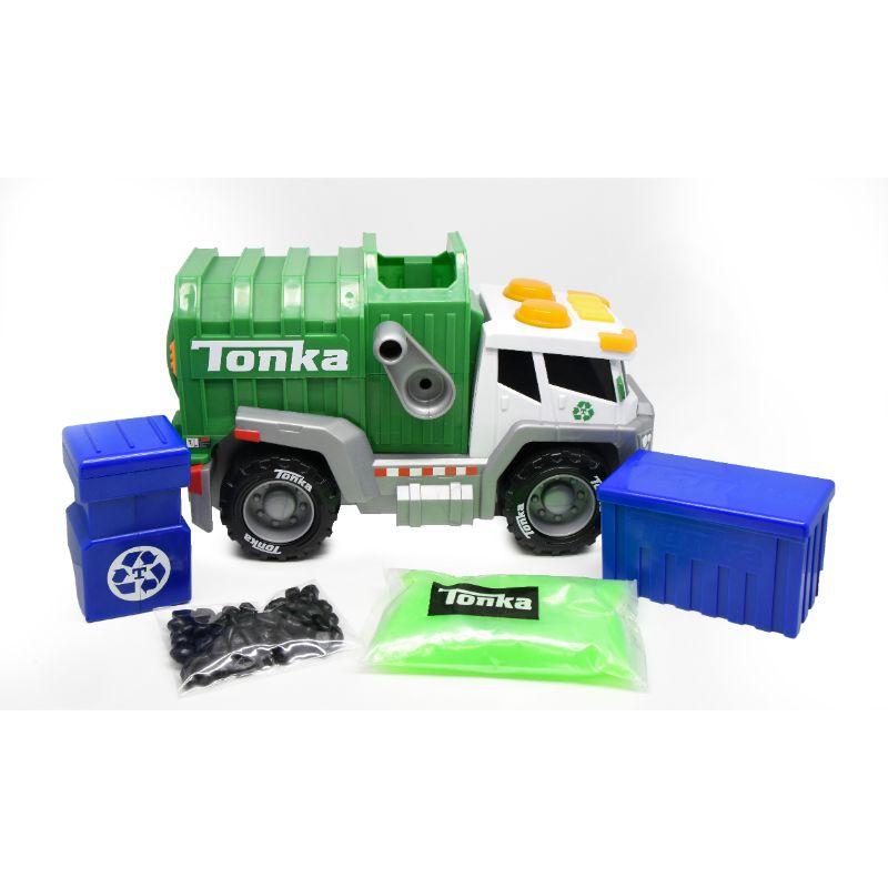 Tonka Steel Classics Mighty Mixers Recycling Truck