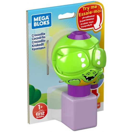 Mega Bloks Bricks Peek A Blocks -Crocodile