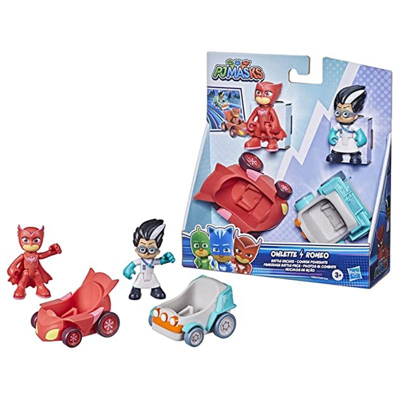 PJ Masks Owlette Vs Romeo Racers
