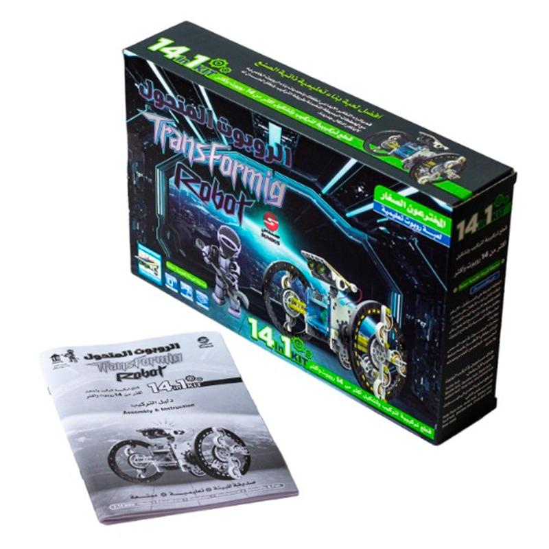سندس - لعبة الروبوت المتحول 14 في 1