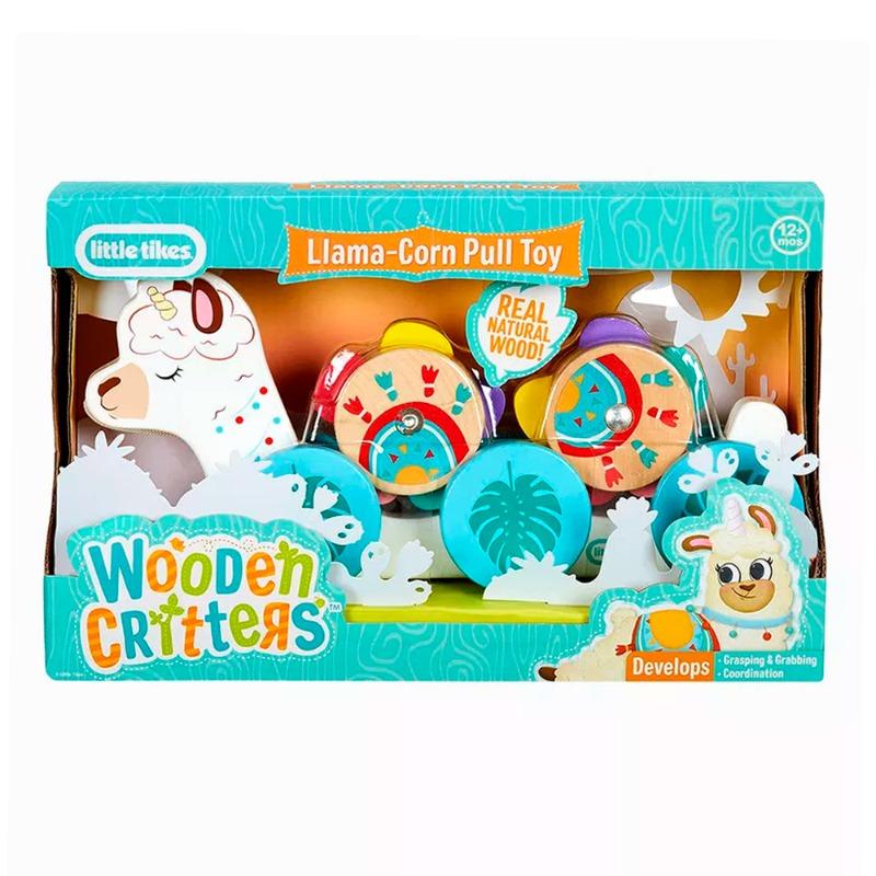 Little Tikes Wooden Critters Dino Pull Toy