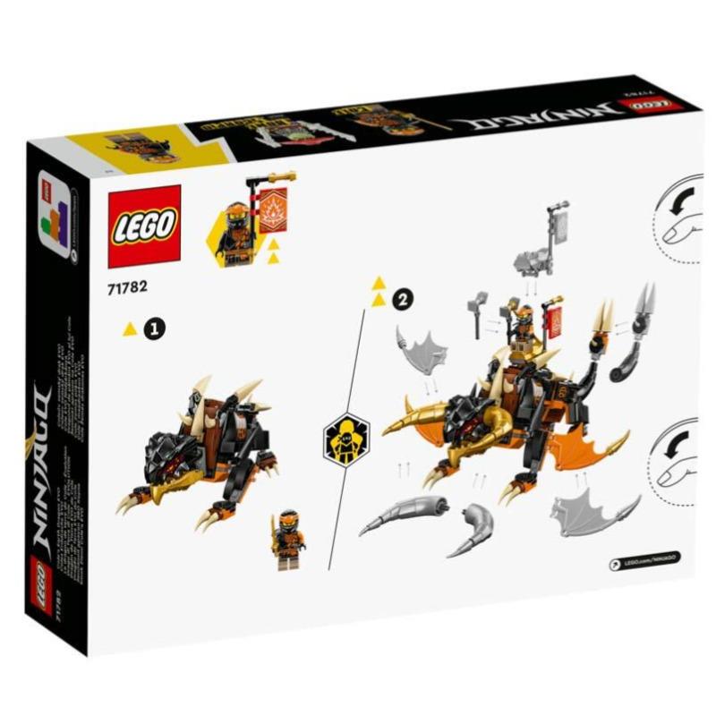 LEGO NINJAGO Coles Earth Dragon EVO Building Toy Set - 285 Pcs