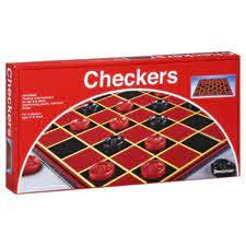 Checkers with Folding Board