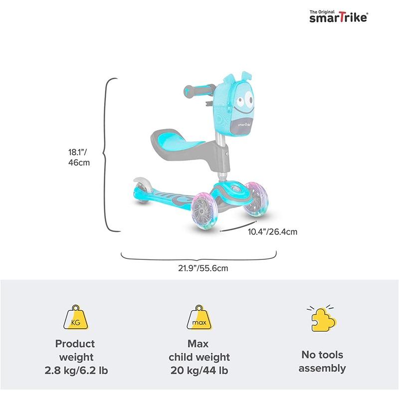 Smartrike T1 Toddler Scooter - Blue