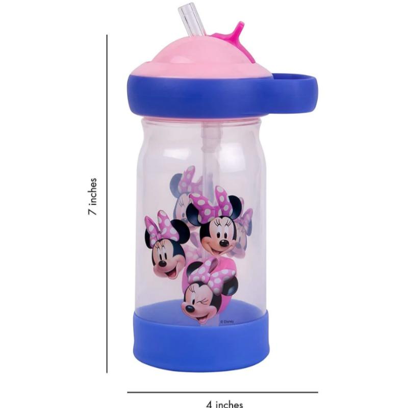 The First Years Disney Minnie Mouse Sip & See Water Bottle 12oz - Multishape