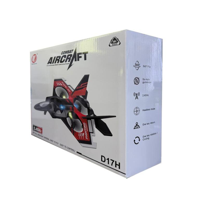 Combat Aircraft Drone Without Camera - Red