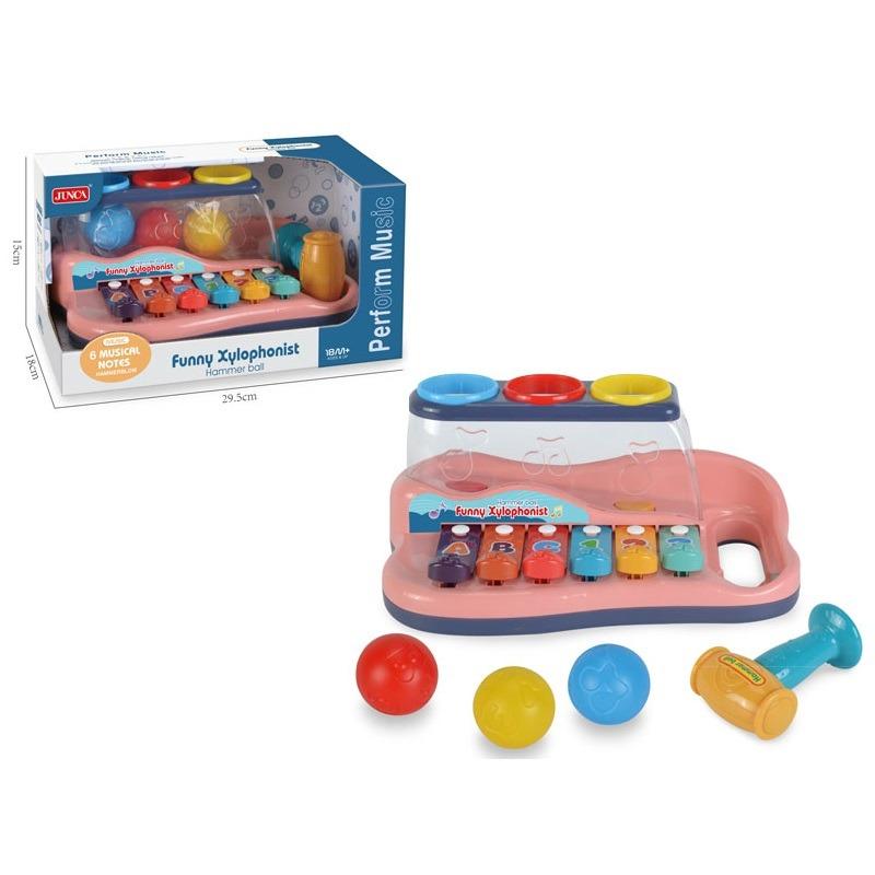Funny Xylophonist Hammer Ball