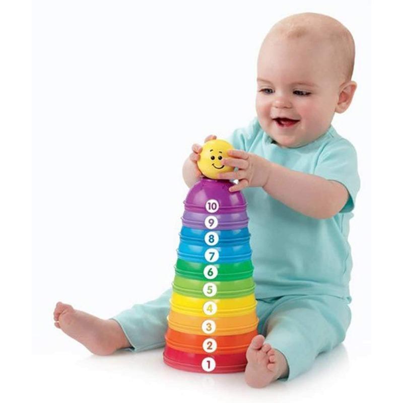 فيشر برايس - أكواب التراص والتدوير الملونة