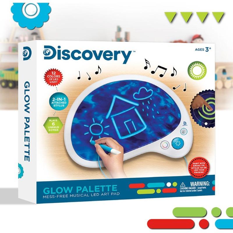 Discovery Drawing Glow Board Mess Free