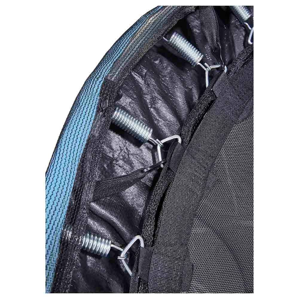 Plum 4.5Ft Junior Jungle Trampoline And Enclosure With Sound - Blue