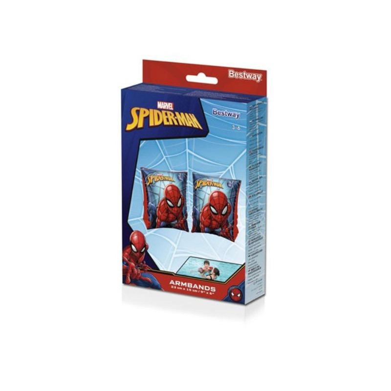 Bestway Spider-Man Inflatable Armbands – Kids Swim Safety Support