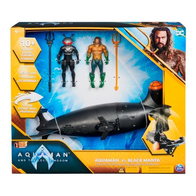DC Comics Aquaman vs Black Manta Battle Set