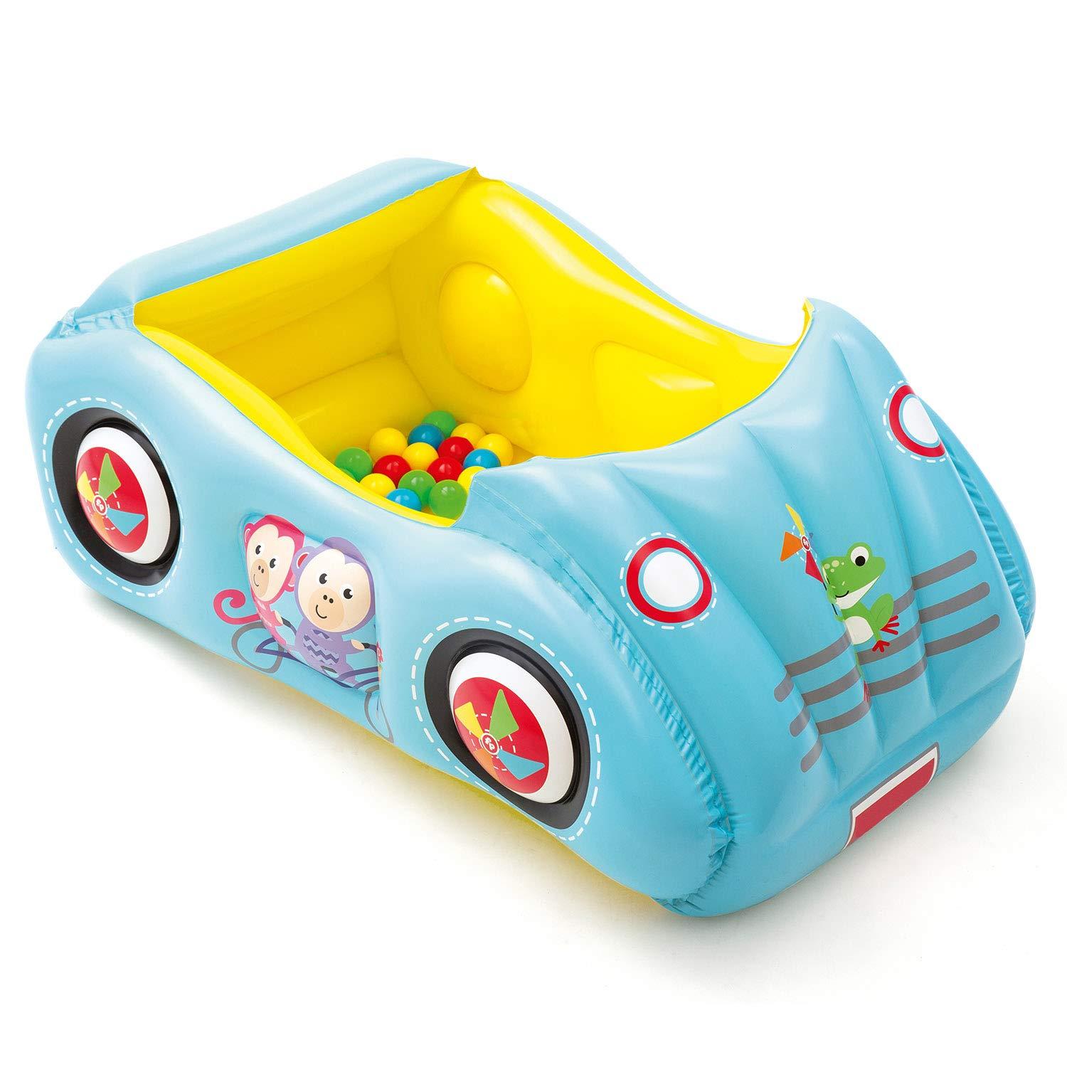 Bestway Race Car Ball Pit With 25 Colorful Play Balls