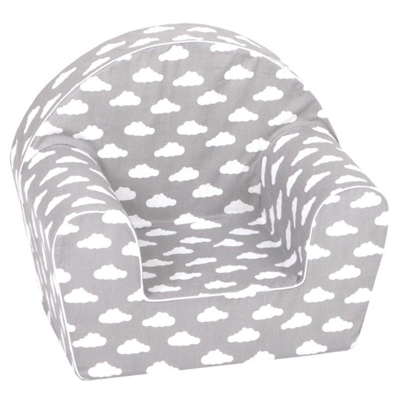 Delsit Arm Chair Grey With White Clouds