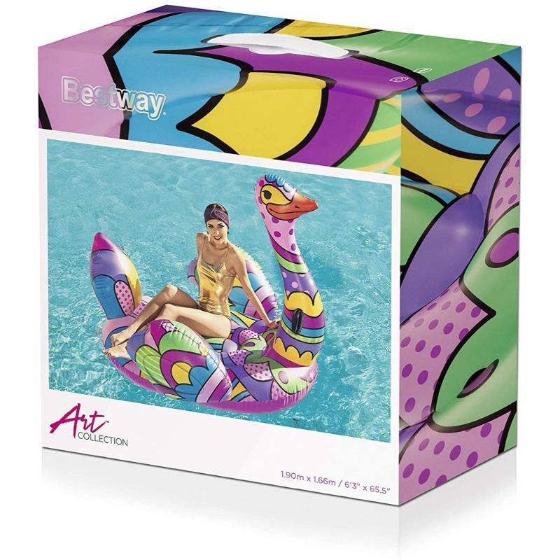 بست واي - نعامة ركوب قابلة للنفخ بوب