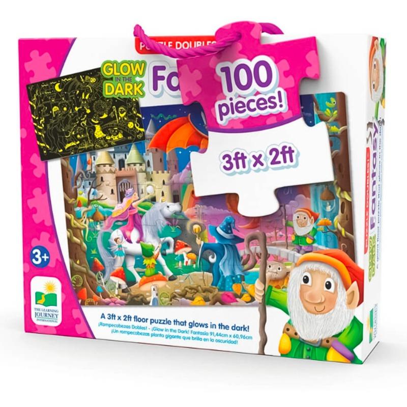Glow In The Dark Fantasy Puzzle - 100 Pieces