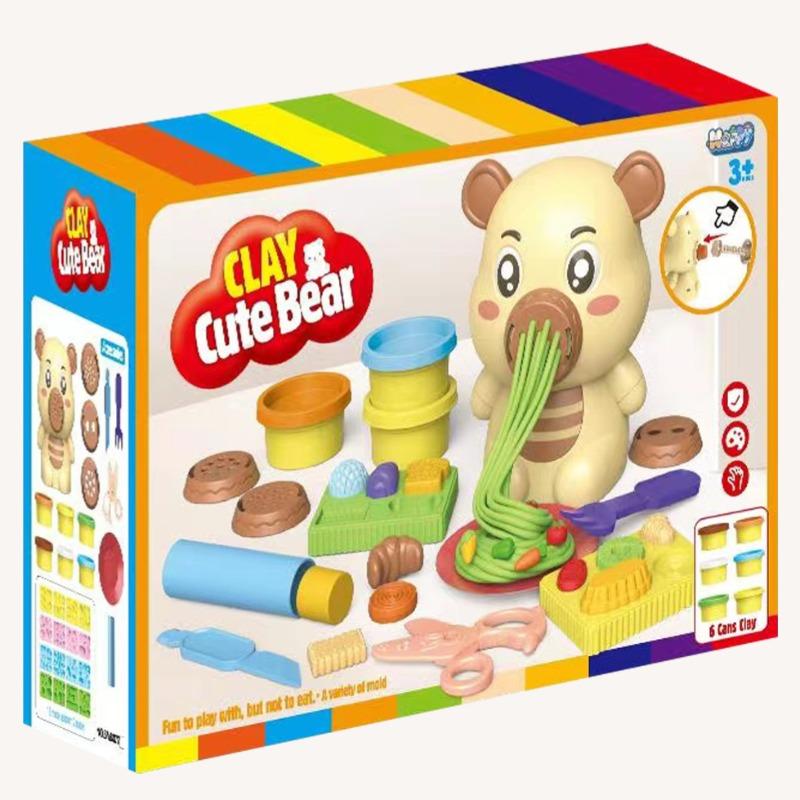 Little Clay And Cute Bear Putty Series