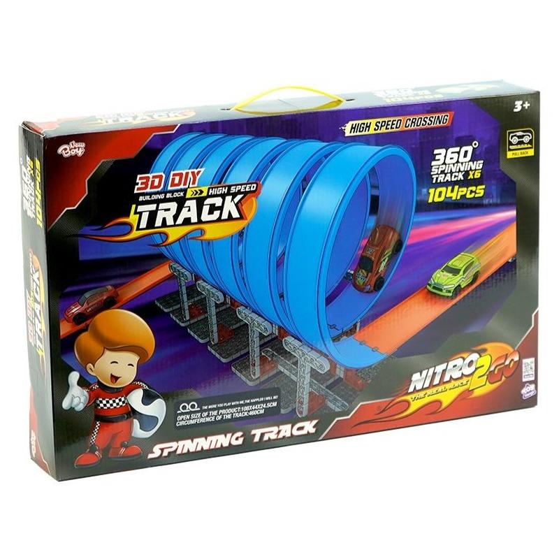 نيترو تو جو - مجموعة مسار الدوران 104 قطعة