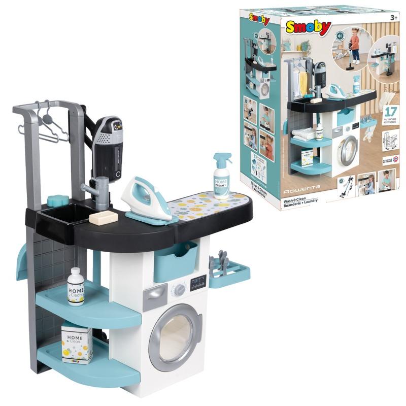 Smoby Rowenta Wash And Clean Laundry