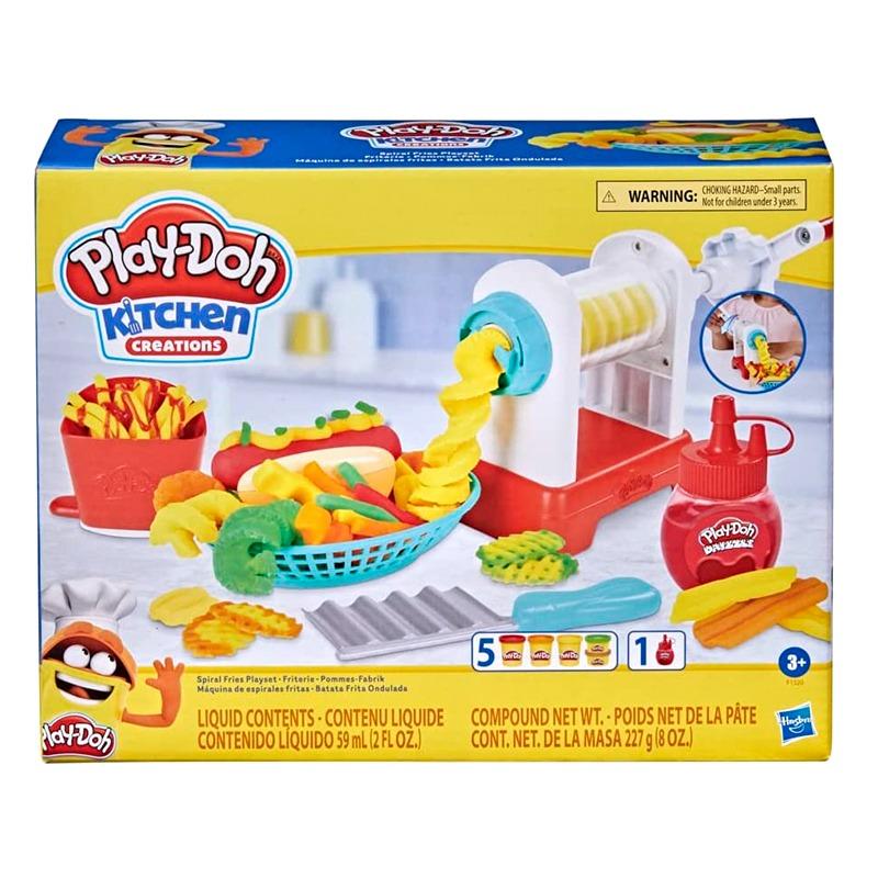 بلاي دو - مجموعة كيتشن كريشنز البطاطس الحلزونية