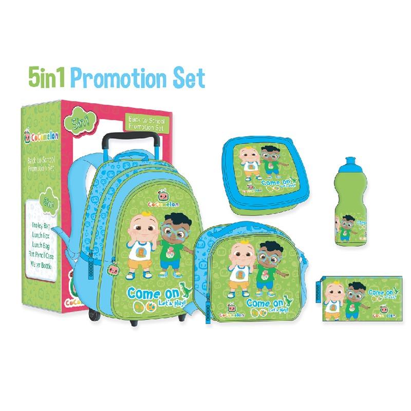 Cocomelon - Backpack Set 14 - 5 in 1 - Assorted