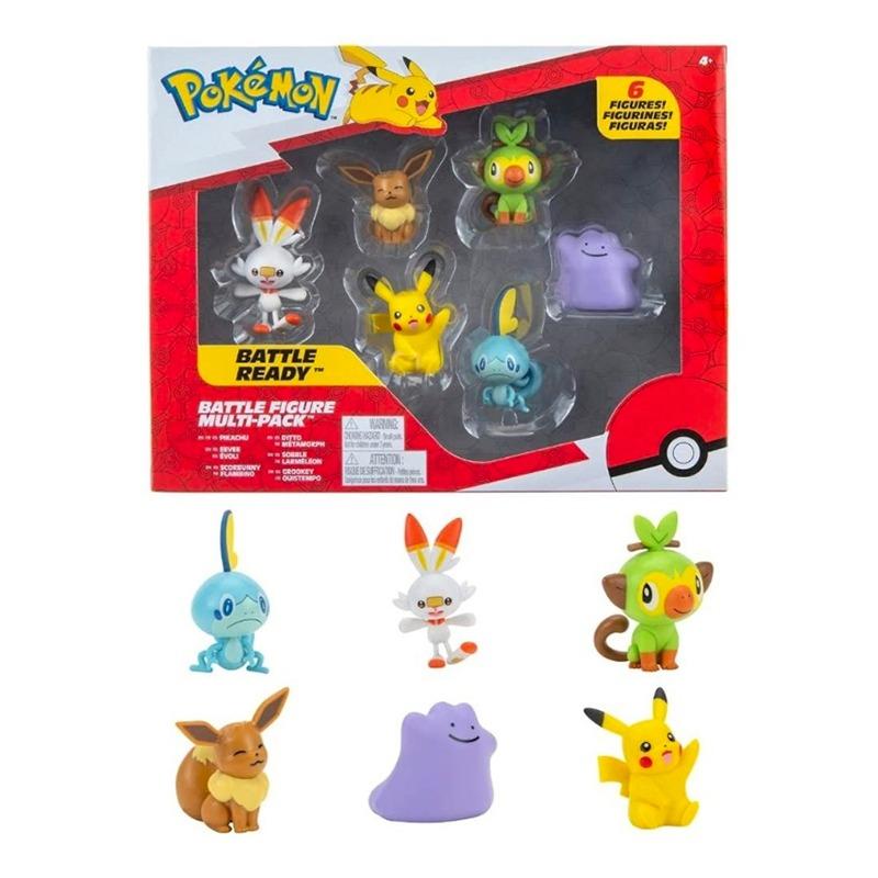 Pokemon Battle Figure Multipack - 6 Pcs