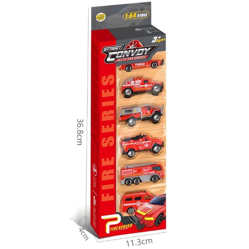 Meet Hot Street Convoy Fire Engine Vehicles