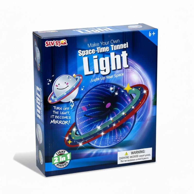 Space-Time Tunnel Light Planet Project