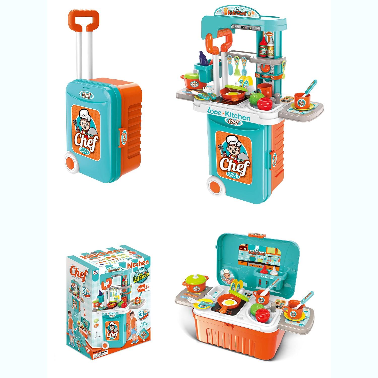 Orange Chef Kitchen Set