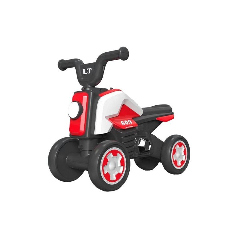 دراجة الركوب ايكو رايدر للأطفال - لون احمر