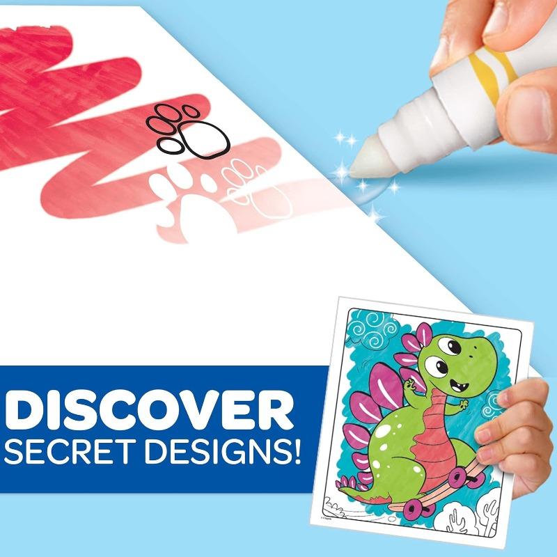 Crayola Color Wonder Pals Dinosaurs Coloring Set