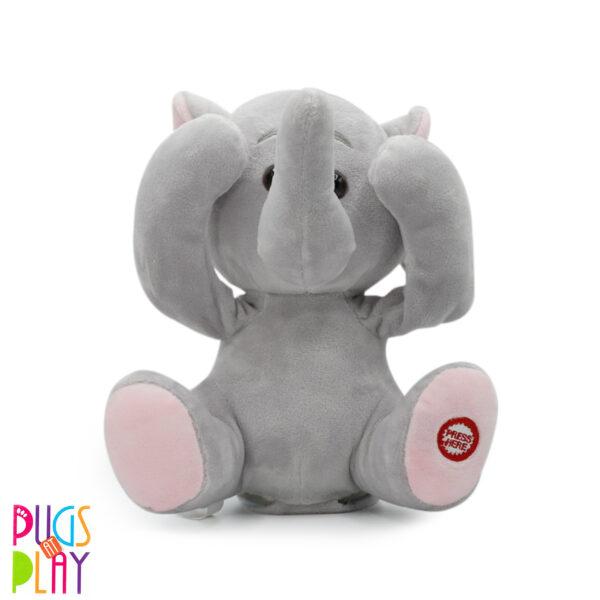 Pugs at Play Peek-a-Boo Manny Elephant