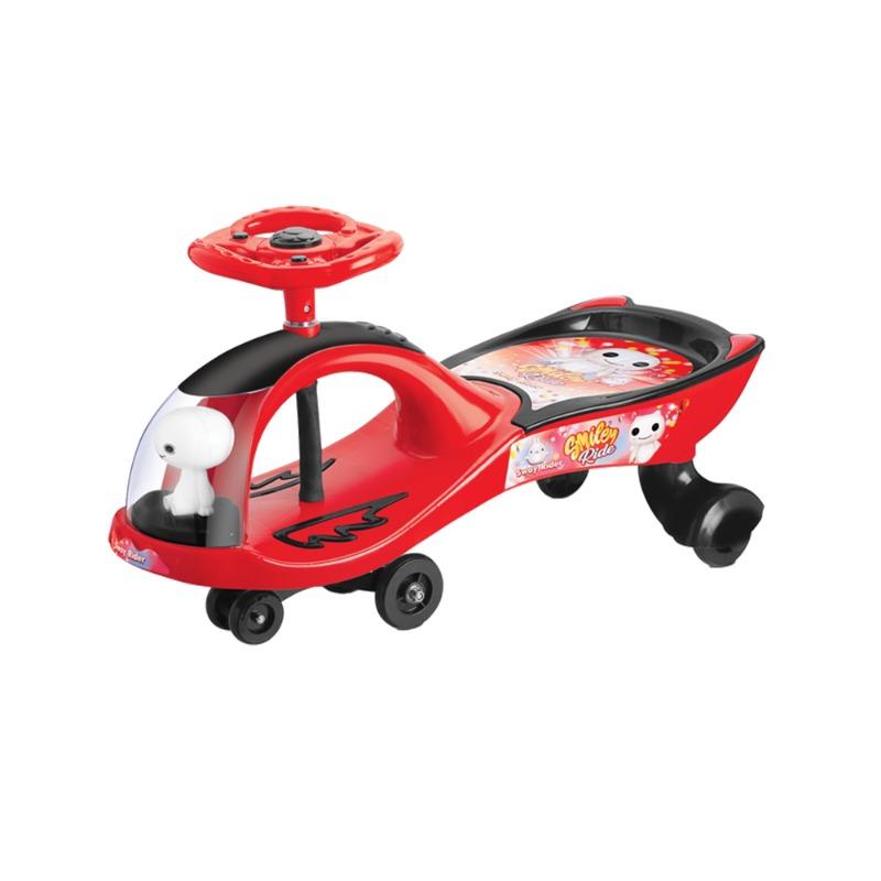Swing Ride on Car for Kids with Music & Horn Steering