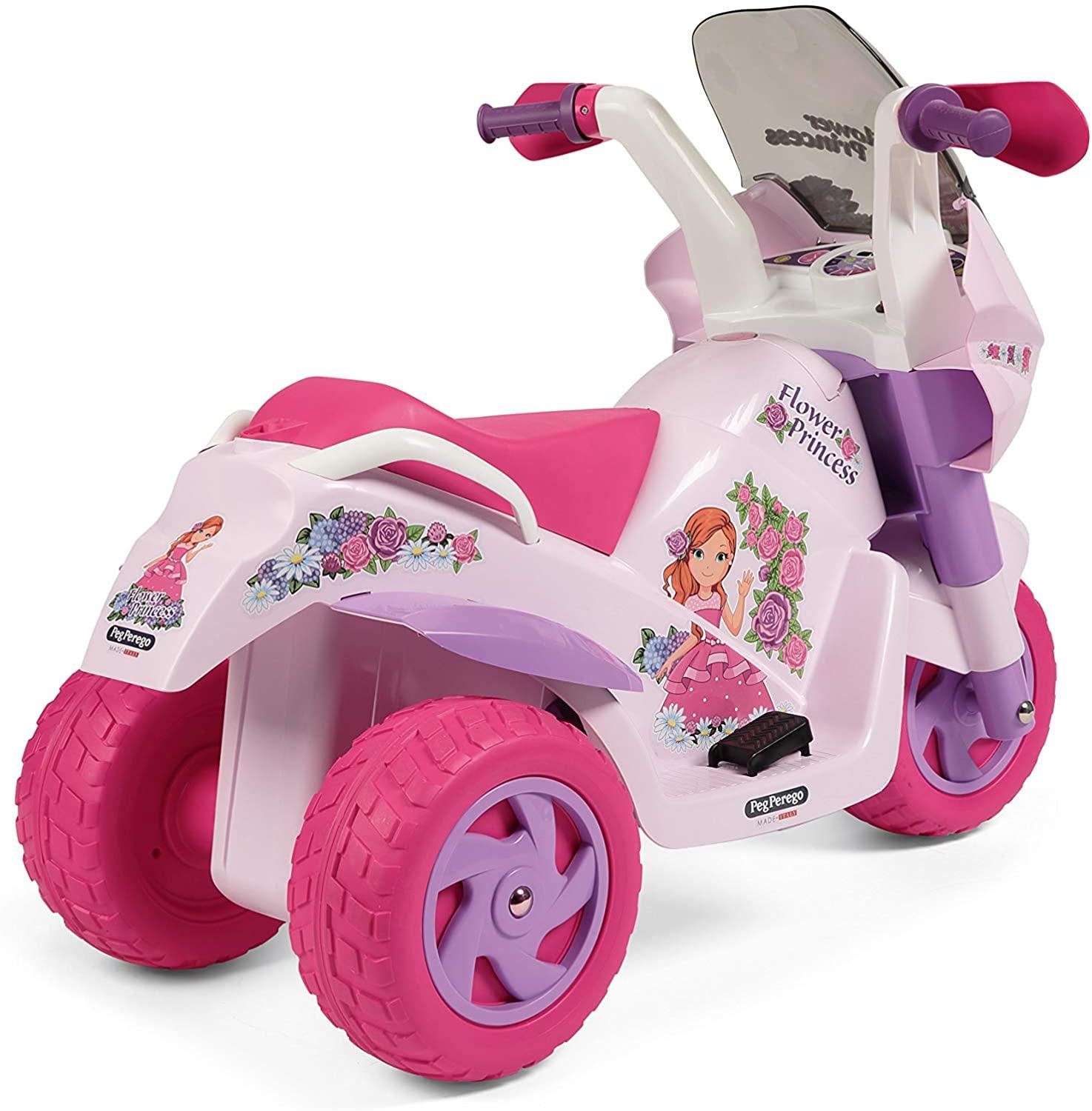 Peg Perego Flower Princess Electric Motor Bike