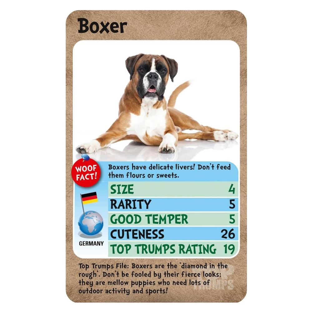 توب ترامبس - لعبة بطاقة الكلاب