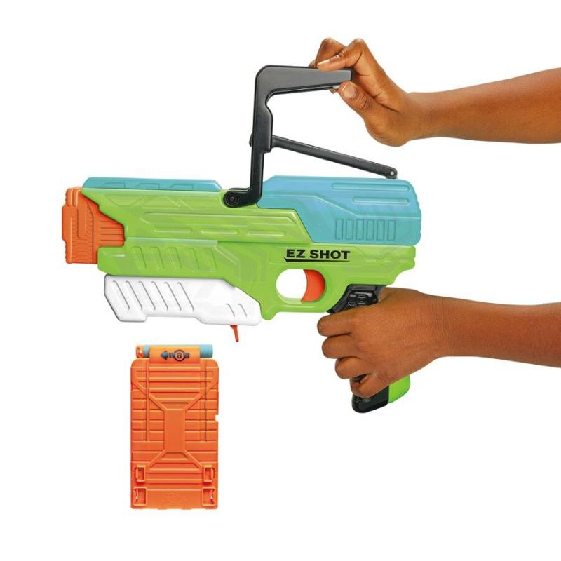 Buzz Bee Air Warriors Shooting Pistol with 8 Darts