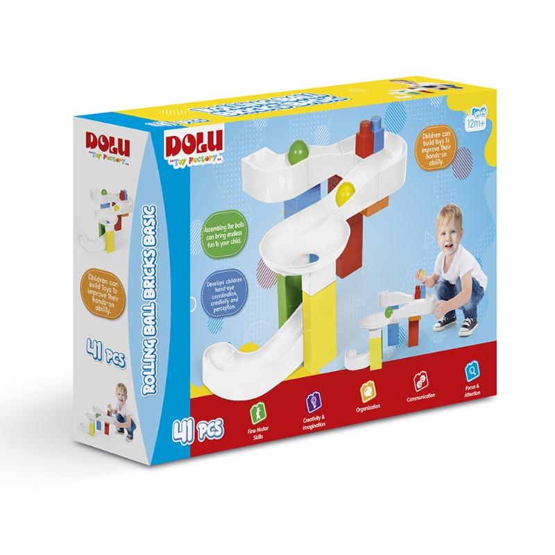 Dolu Rolling Ball Bricks Basic for Kids
