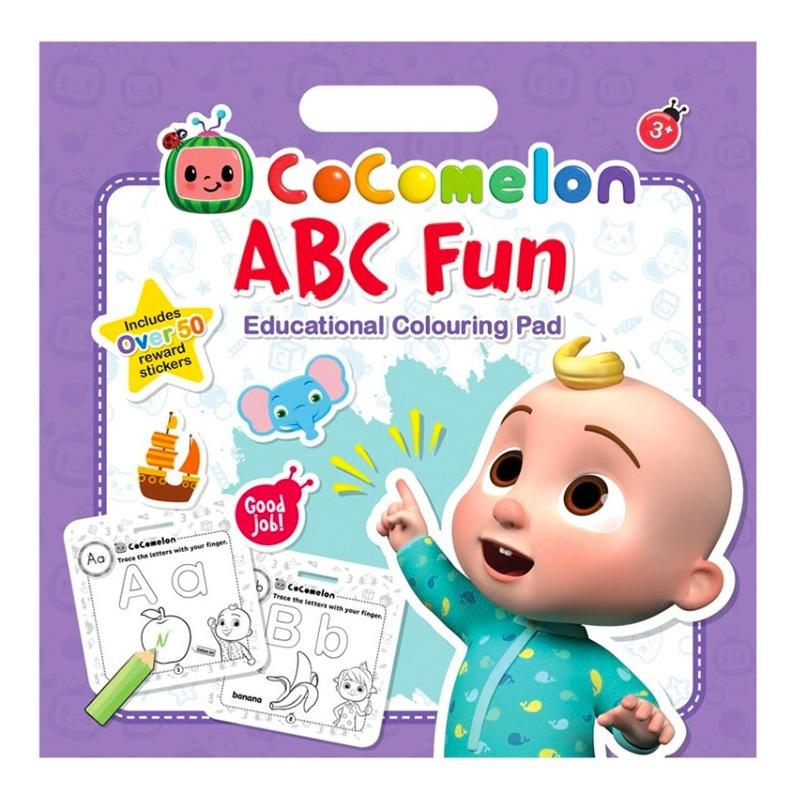 Cocomelon Coloring Educational Pad - ABC
